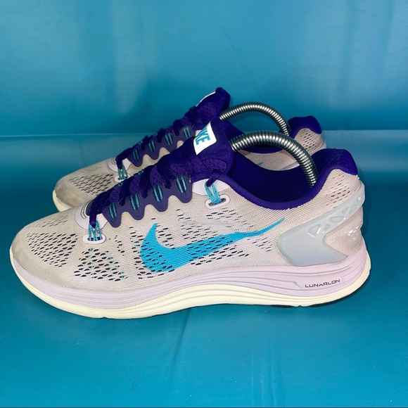 Nike Lunarglide 5 Violet Frost Purple Gamma Running Shoes Women's 9.5 - Picture 3 of 8